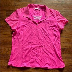 Lady Hagen Women's Pink Polo Shirt